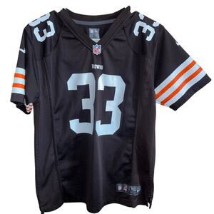 NFL Nike OnField Cleveland Browns youth jersey shirt #33 Richardson large 14/16